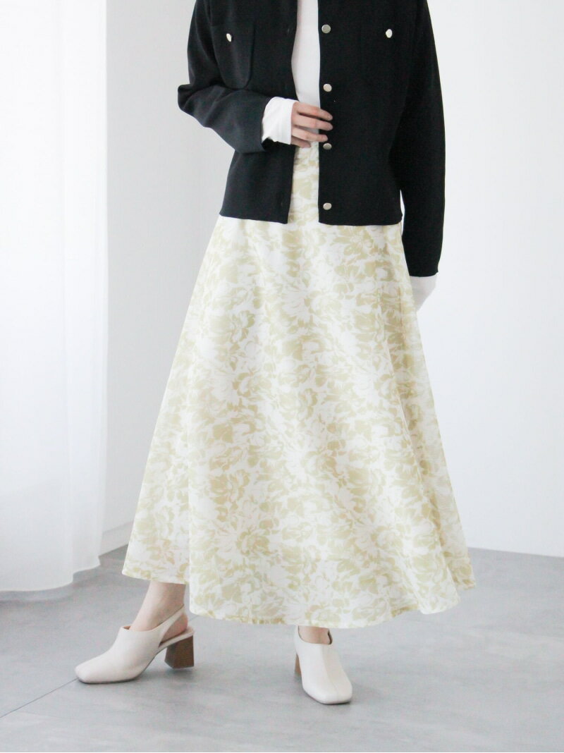 樂天商城 - 【SALE／50%OFF】メッシュフラワーフレアスカート《2025spring catalog item》 Te chichi TERRASSE テチチ スカート その他のスカート ブルー ネイビー グリーン【RBA_E】[Rakuten Fashion]