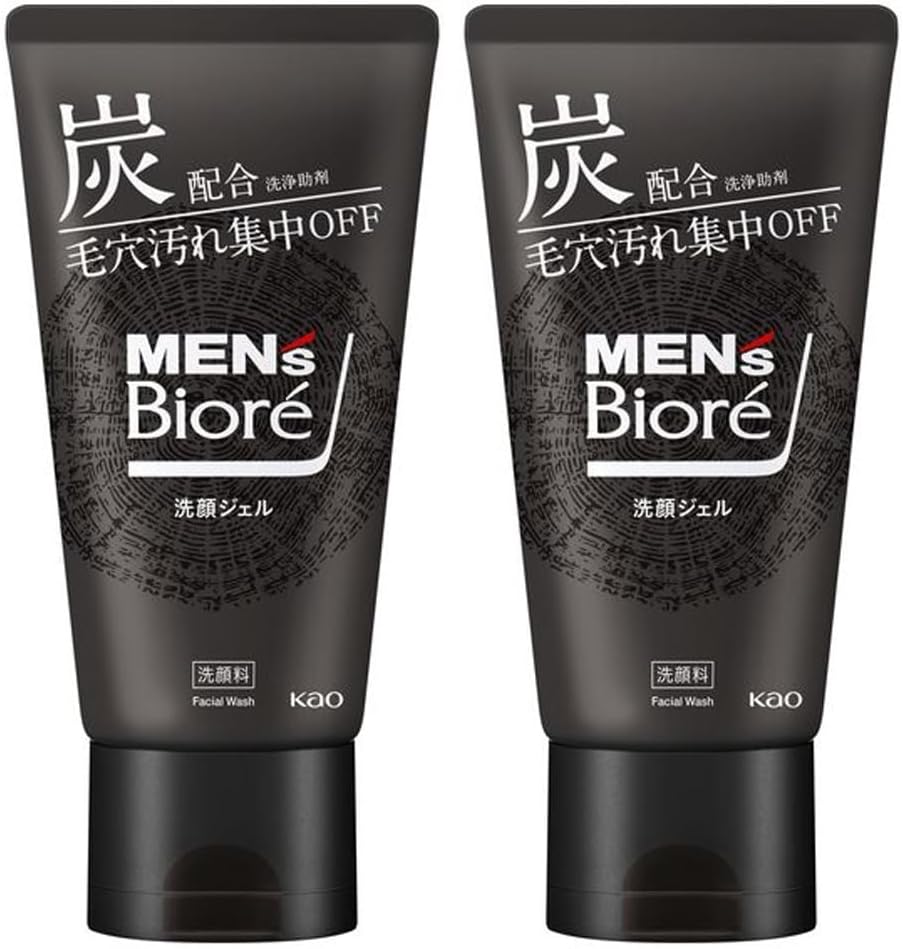 【まとめ買い】 花王 メンズビオレ メンズビオレ炭洗顔ジェル 150g×2個 　群馬倉庫
