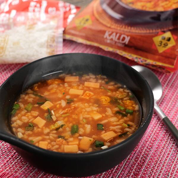 2コセット　キムチチゲクッパ　3食入り 朝食　昼食　夜食　韓国料理　カルディ　KALDI