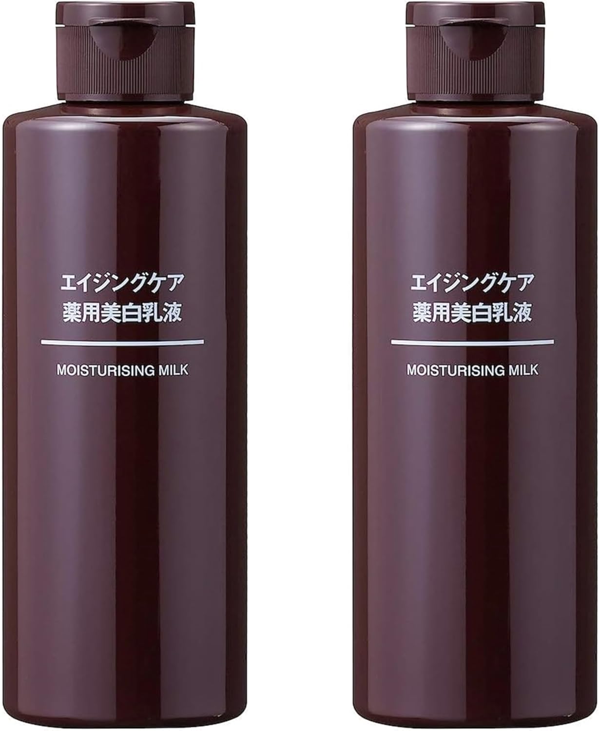 【まとめ買い2本セット】無印良品 エイジングケア薬用美白乳液 200ml×2本 82926866 千葉倉庫