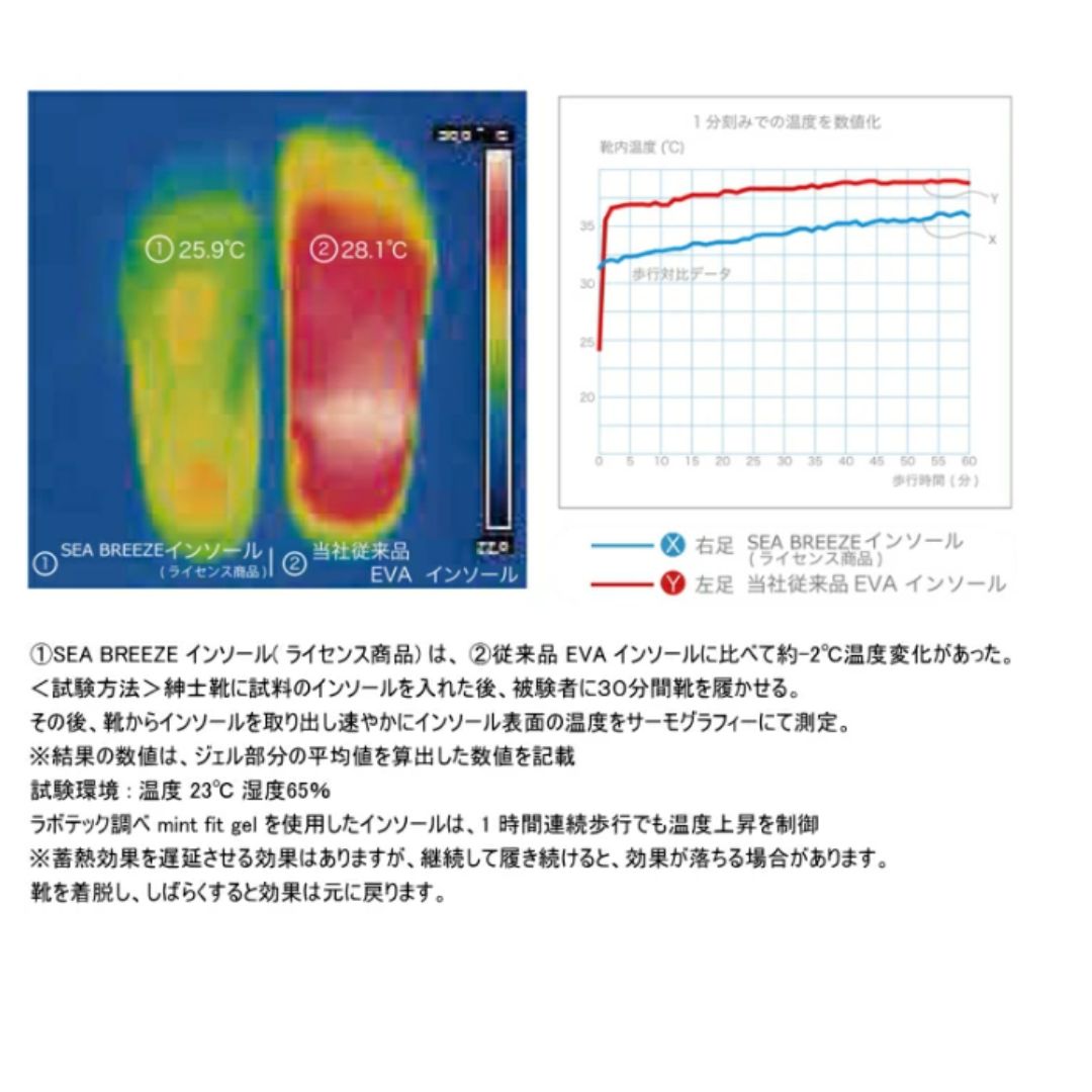 M������ �����֥꡼�� �ߥ�ȥե��åȥ����륤�󥽡��롡mint fit gel���󥽡��� ��������M(25-26.5cm) ����Ҹ�