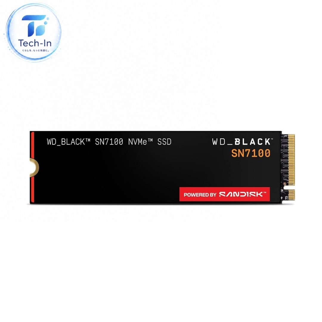 WD_BLACK 2TB SN7100 NVMe 内蔵ゲーミングSSD WDS200T4X0E ブラック 2TB 品川倉庫