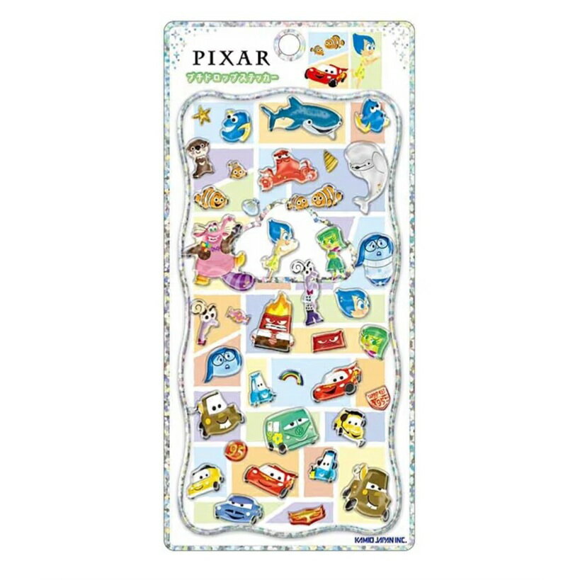 ディズニー シール ピクサー MIX カーズ カミオジャパン プチドロップステッカー 070317 千葉西倉庫