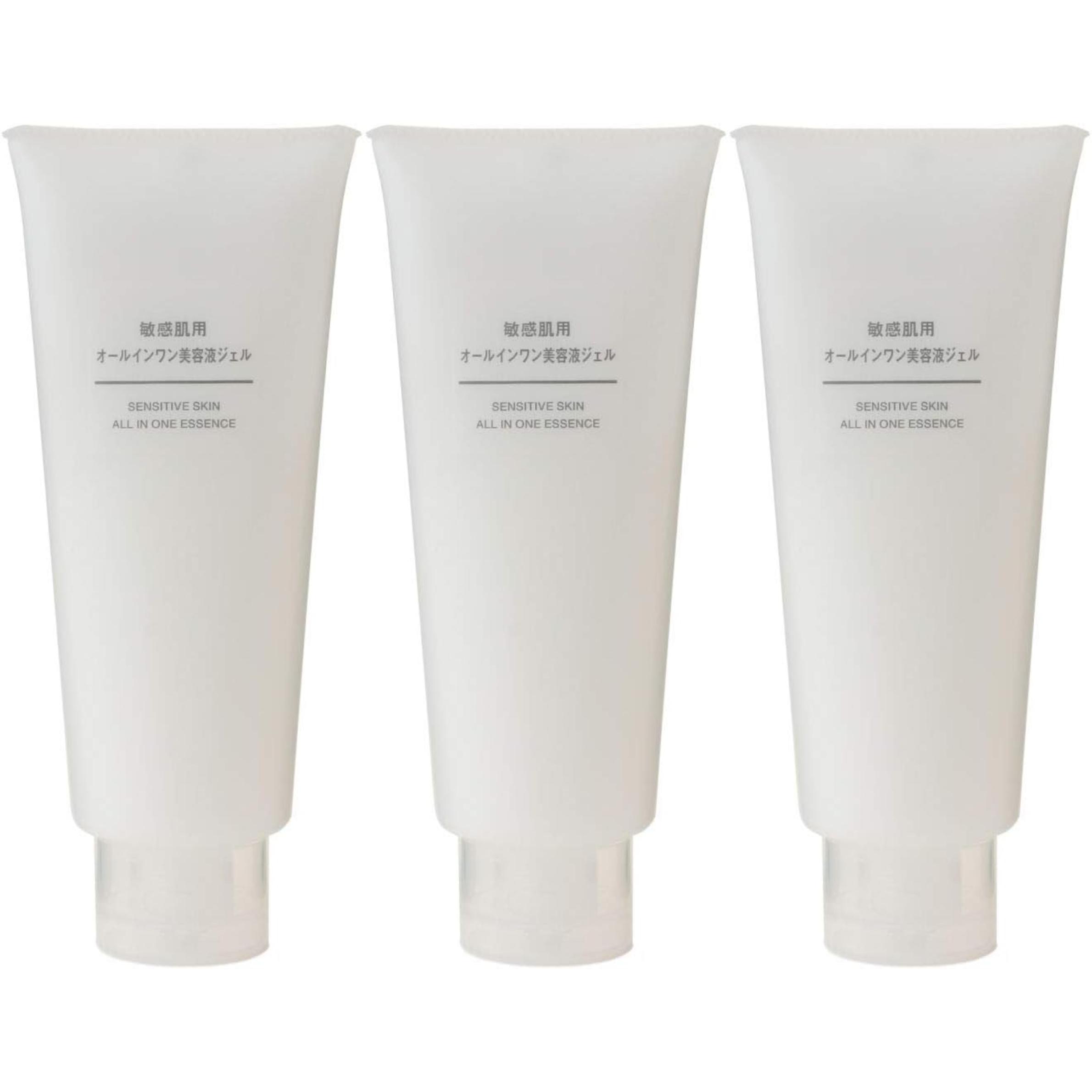 3個セット　敏感肌用オールインワン美容液ジェル　大容量　200g　無印良品　板橋倉庫