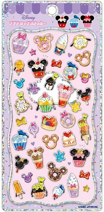 カミオジャパン ミッキー&フレンズ プチドロップステッカー スイーツ　群馬倉庫のサムネイル