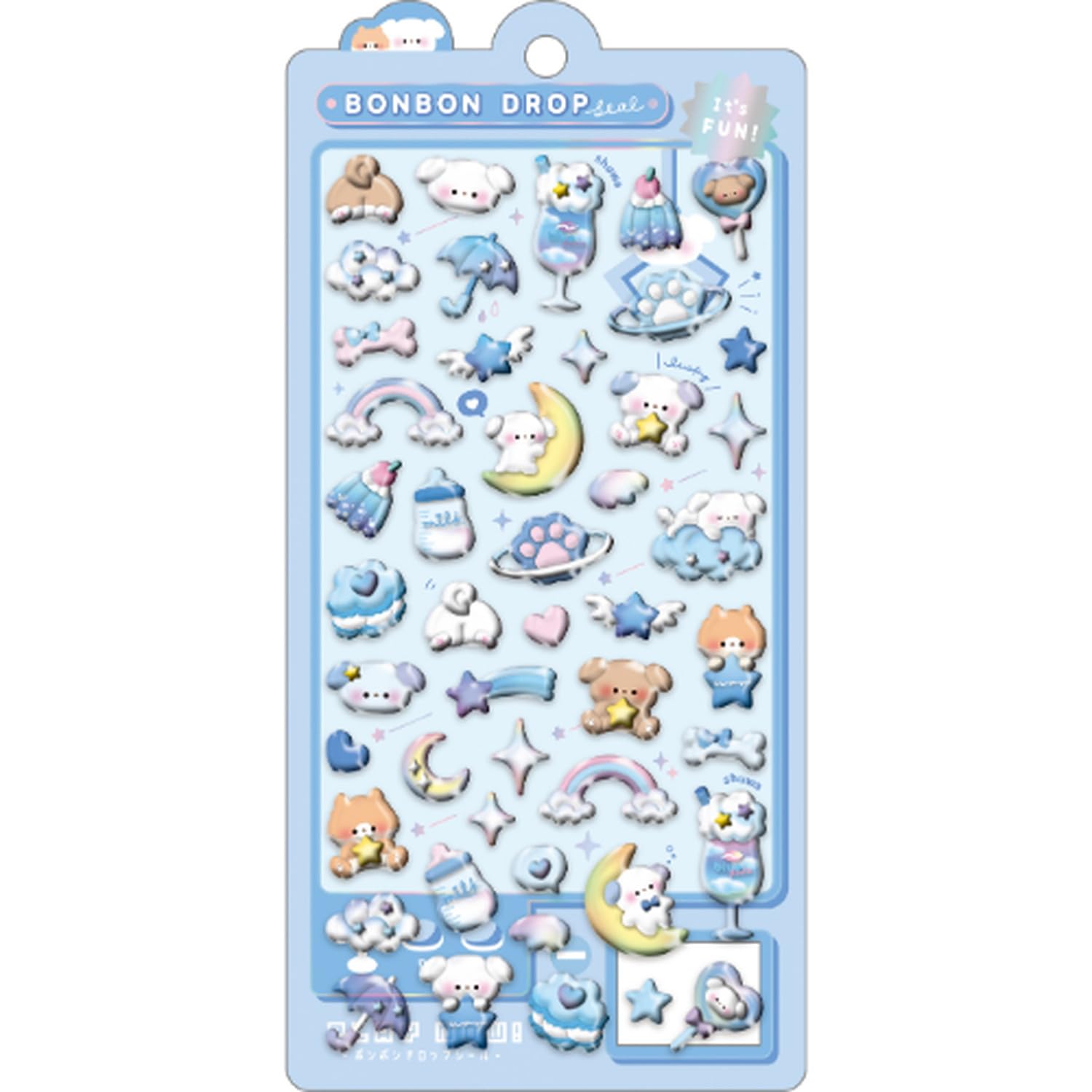 クーリア シール ボンボンドロップシール わんわんボンボン 91053 わんわんボンボン　長崎倉庫のサムネイル