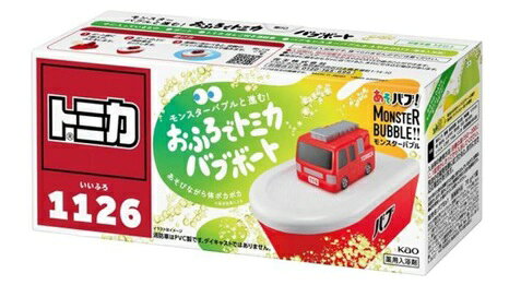 商品説明 ■　ボート部分に錠剤をセットすると、モンスターバブルのジェット発泡の力で消防車が湯面をすすむ！ 夏の猛暑や 公園遊びの制限など、 子どもたちが安心して 遊べる場所が減っている今、 身近にあるオフロを 最高の遊び場にしちゃいましょう！ わくわくする遊びで、 お湯の色や香りを楽しみながら 湯船に浸かることを習慣に。 バブは、子どもたちの 健やかな成長を応援しています。