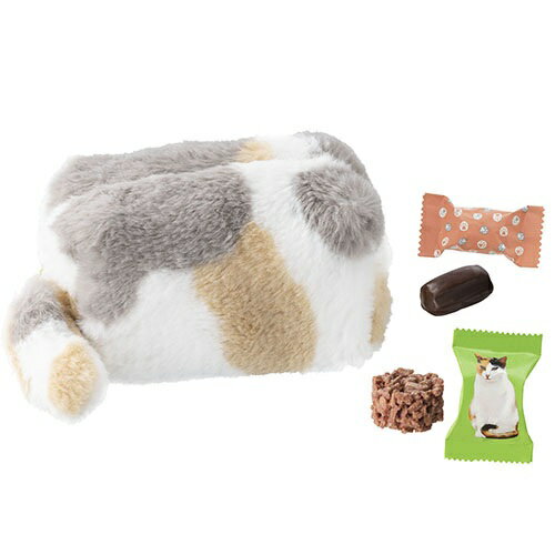 メリーチョコレート ねこみゃみれ にゃんポーチ パステル三毛　バレンタイン　板橋倉庫