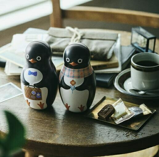 2つセット　旅するペンギン 夢見るペンギンギフト　モロゾフ 喫茶ペンギン 　手提げ袋つき バレンタイン 2026　板橋倉庫