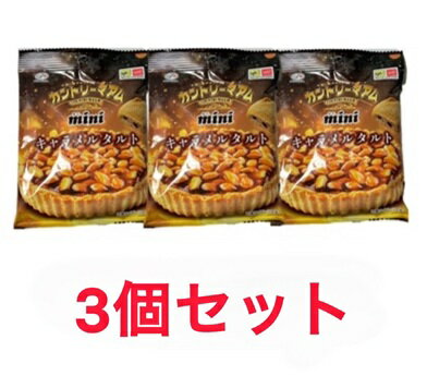 3個セット カントリーマアム ミニ キャラメルタルト マツキヨ ココカラ 限定 限定販売 不二家 fujiya 埼玉倉庫