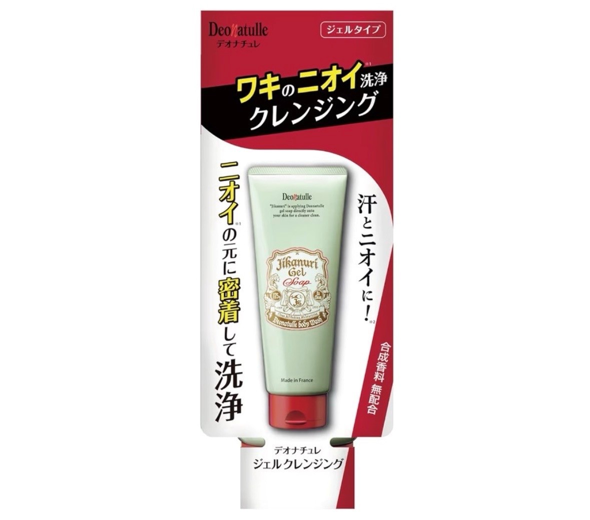 樂天商城 - デオナチュレ 直ヌリジェル石けん 全身用 ジェル 1個　175g 埼玉倉庫