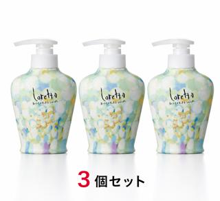 3個セット ロレッタ まいにちのすっきりシャンプー 300ml 柏倉庫
