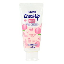 Rakuten - チェックアップ ジェル ピーチ 60g 1個 LION ライオン歯科材 デンタルケア 歯磨き粉 埼玉倉庫