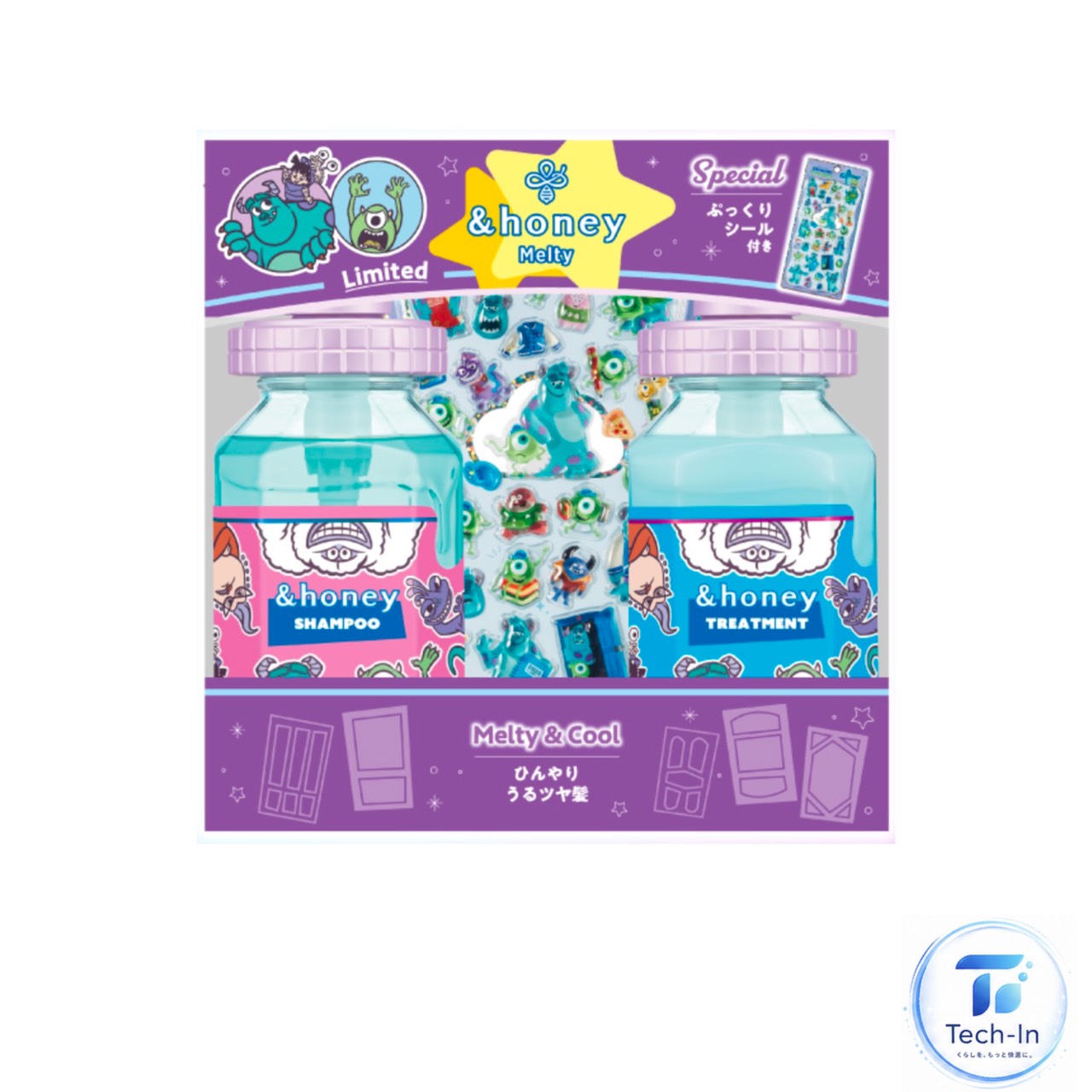 数量限定ぷくぷくシール付き！&honeyからピクサーデザイン登場