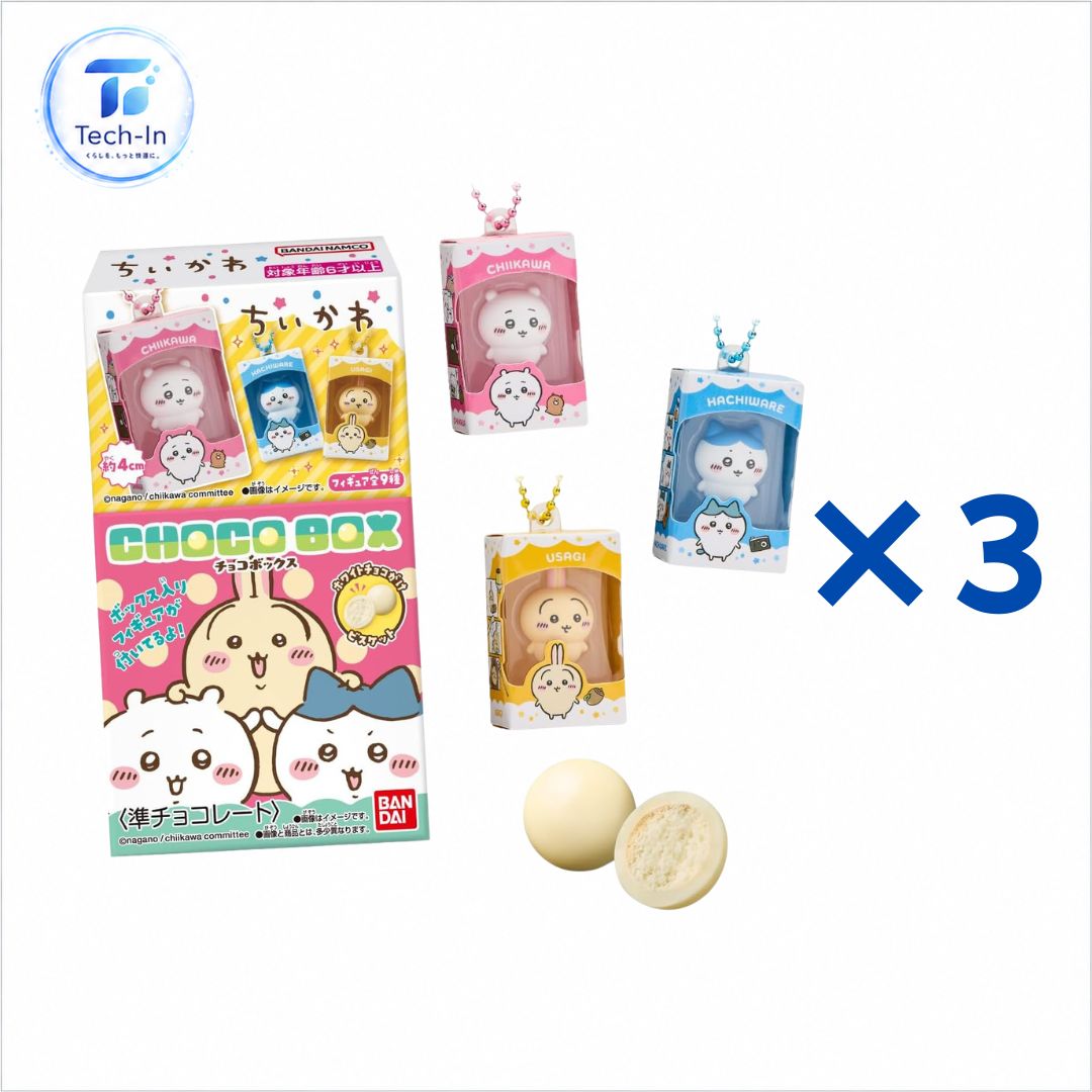 3個セット ちいかわ チョコボックス ボックスフィギュアコレクション 長崎倉庫