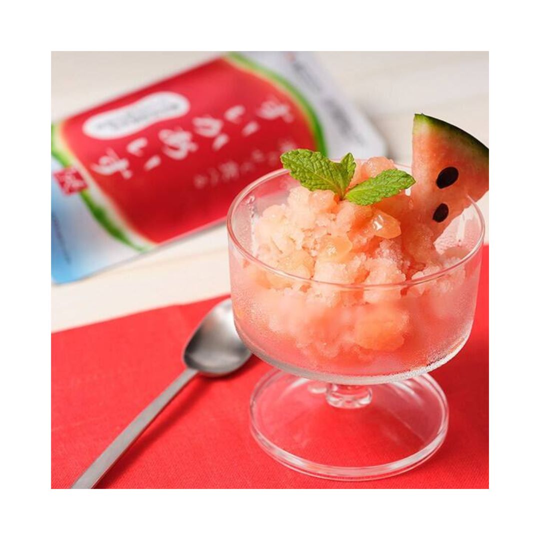 テックイン楽天市場店の12個セット 凍らせて食べる すいかあいす 100g もへじ カルディ 品川倉庫｜アングル2
