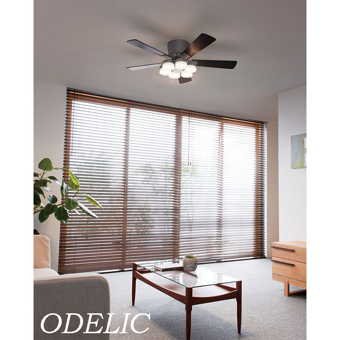 楽天市場】シーリングファン オーデリック wf444（カラーブラウン）の通販