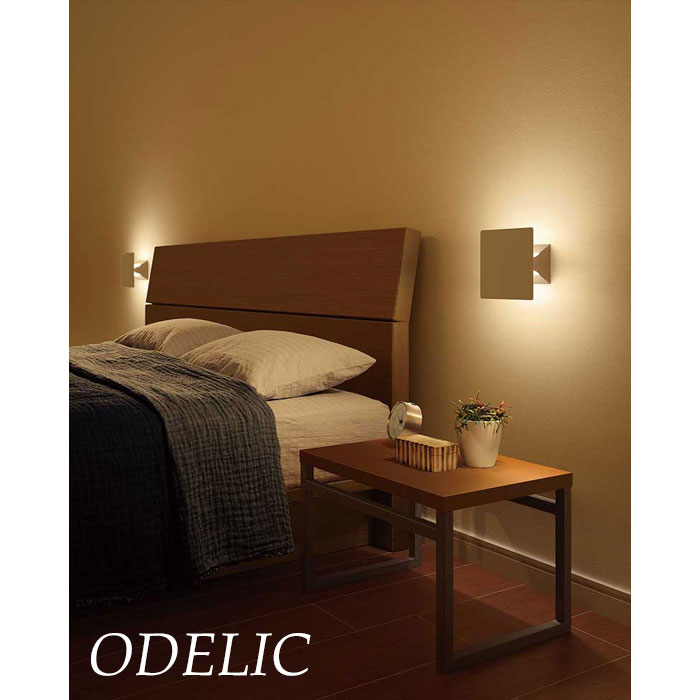 Rakuten - ブラケットライト 屋内 ODELIC 電気工事必須 led 壁面照明 オーデリック 電球色 LED一体型 シンプル 定番デザイン 上下配光 四角 北欧 スクエア おしゃれ 事務所 施設 寝室 洋室 リビング OB255183