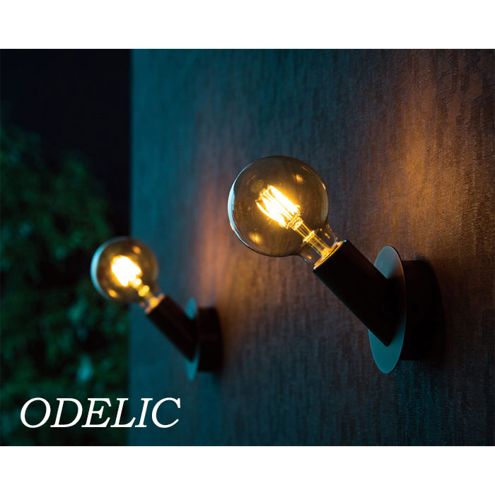 乐天商城 - ブラケットライト 真鍮 屋内 北欧 フィラメント球 オーデリック led 小型 ODELIC ヴィンテージ インダストリアル 壁面照明 電気工事必須 廊下 階段 リビング カフェ 正規品 天井面 傾斜面取付兼用 白熱灯30W相当 OB255235LC