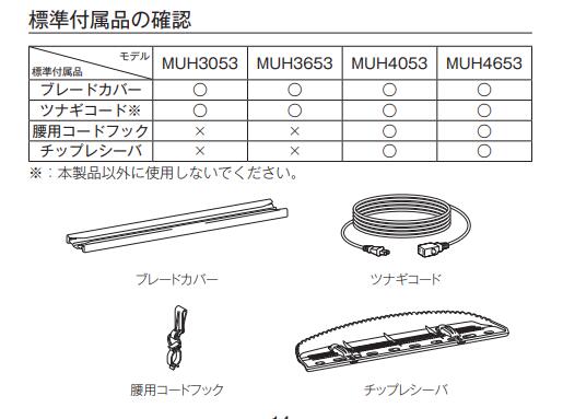 マキタ MUH4053 100V 生垣バリカン 400mm 本体のみ