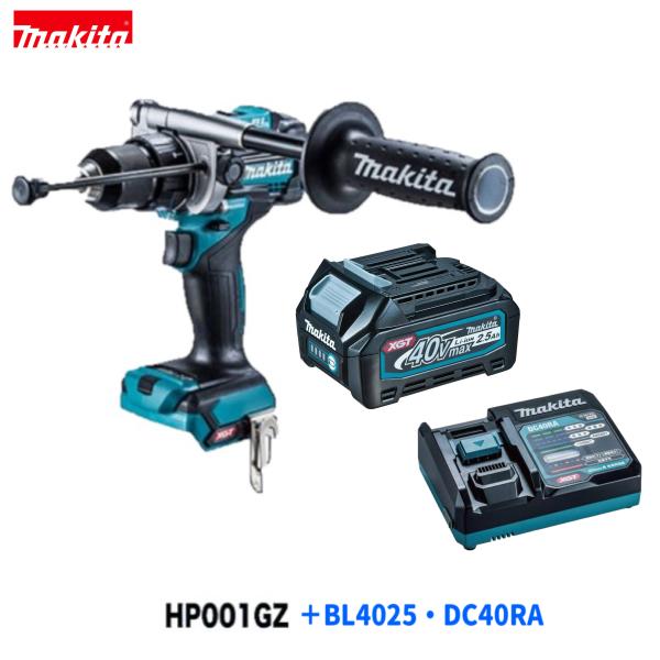 ޥHP001GZ + BL4025 + DC40RA 40Vmax ż ưɥɥ饤 +Хåƥ꡼2.5Ah1+...