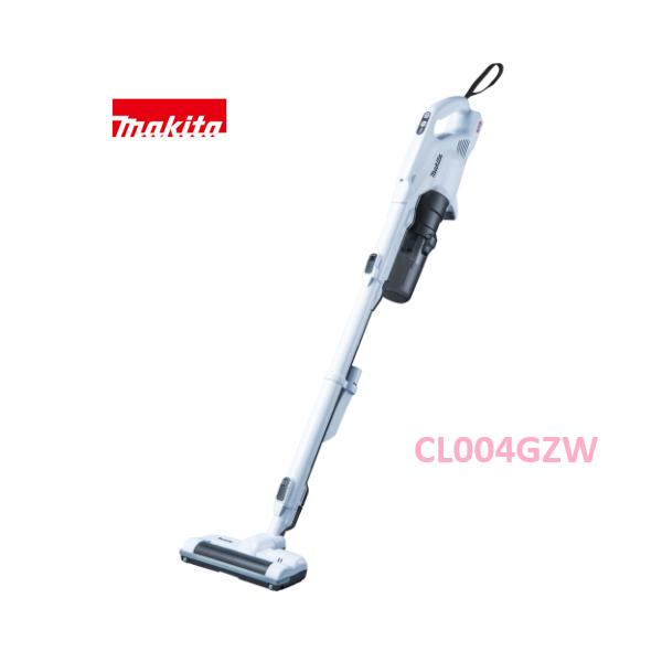 《本体のみ》 マキタ　40V 充電式クリーナ 形式：CL004GZW / サイクロン一体式 ボデーカラー：白 《標準セット内容》 (1)本体　×1台 注：　商品性能や標準付属品は、商品画像の中の 　　　《主要機能表・付属品一覧表》を併せてご参照して下さい。 ★ご購入の際のお願い★ ＊＊＊＊＊＊＊＊＊＊＊＊＊＊＊＊＊＊＊＊＊ ＊（1）木曜日の午後12：00以降、　　＊ ＊　　　金〜日曜日のご注文分は、出荷が　＊ ＊　　　翌週の月〜火曜日の出荷になる場　＊ ＊　　　合があります。　　　　　　　　　＊ ＊　　　出荷日は、受注日＋1〜3営業日内＊ ＊　　　【休業日：土・日・祝日】　　　　＊ ＊（2）商品仕様明細は、商品画像の中の　＊ ＊　　　《仕様表》も併せて参照して下さい＊ ＊（3）弊社の会社概要とお買い物ガイド　＊ ＊　　　を必ずご一読ください。　　　　　＊ ＊＊＊＊＊＊＊＊＊＊＊＊＊＊＊＊＊＊＊＊＊