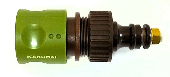 噴霧継手：水道接続ソケット（チューブ外径4mm用）