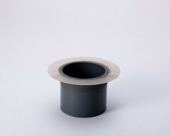 【山装】 ダモFRPドレン タテ型 No.2-75 【適合パイプ】VU75管適合 (ストレーナー別売)