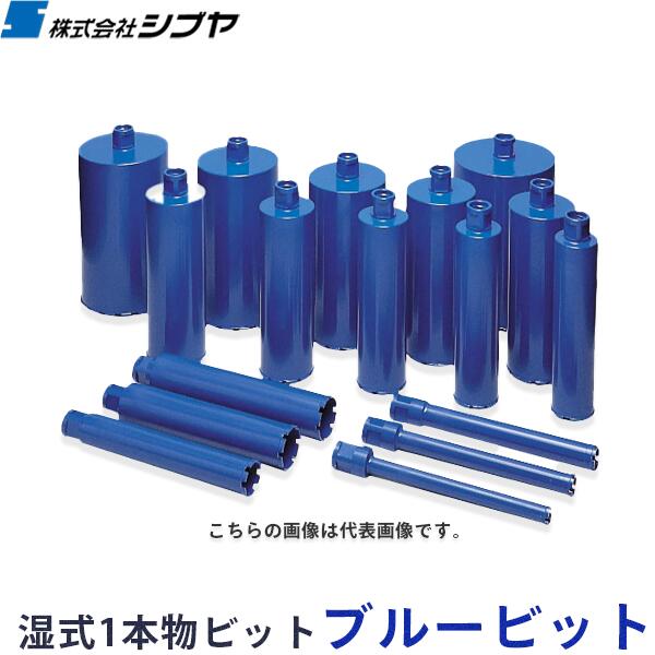 【シブヤ】湿式1本物ビット ブルービット《28mm〜200mm》全19サイズ