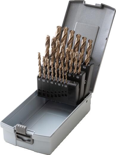 樂天商城 - 【BIC TOOL】 ステンレス用月光ドリル22本セット 樹脂ケース入り【GK-22P】