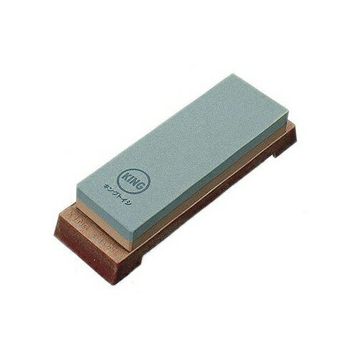 【KING】キング砥石KG-65(HT-64)#220/#1000185×63×25プラスチックケース台付