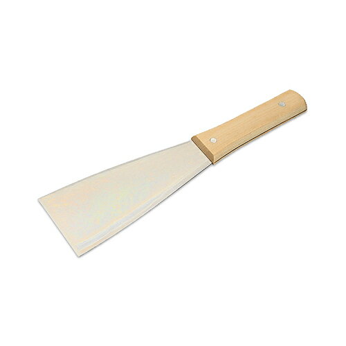 金ベラ（鋼製）75mm