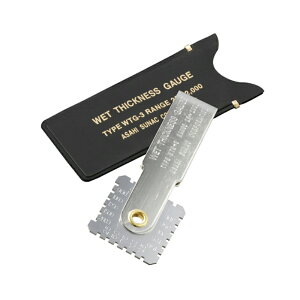 【ゆうパケットでの発送】旭サナックウェットシックネスゲージWTG-3湿式膜厚計(ウェットフィルム膜厚計)