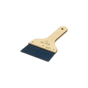 ■壁面になめらかにフィットする弾力性のある下地用ヘラです。 【サイズ】幅：120mm　