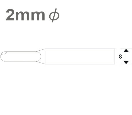 樂天商城 - ［ベルギー］ヴィファ (wivamac)コピールーター用専用ルータービット 2mmφ