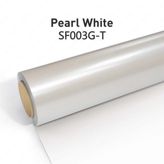KKVINYL カーラッピングフィルム Pearl White (1.52mx18m)