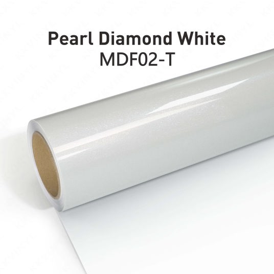 KKVINYL カーラッピングフィルム Pearl Diamond White MDF02-T (1.52mx18m)