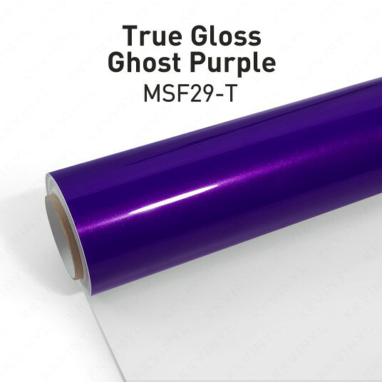 KKVINYL カーラッピングフィルム True Gloss Ghost Purple MSF29-T (1.52mx18m)