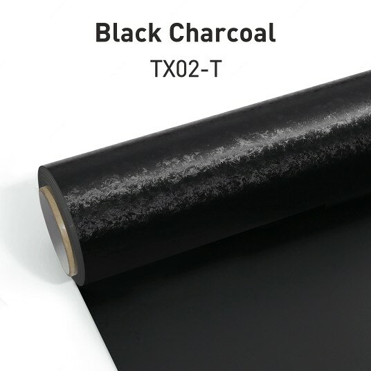 KKVINYL カーラッピングフィルム Back Charcoal TX02-T (1.52mx18m)