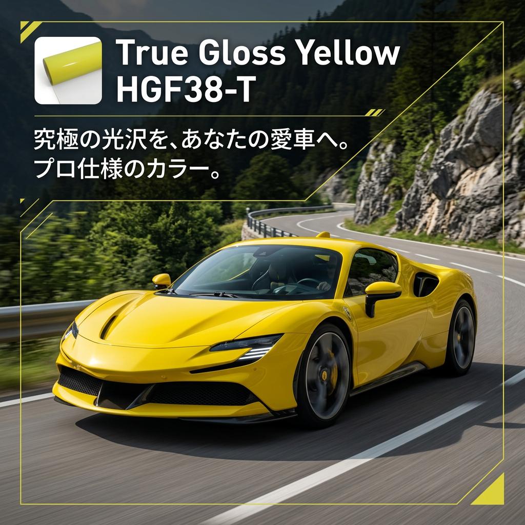 パール調の超光沢フィルムです。　センスの良さが人目を惹く愛車になります。