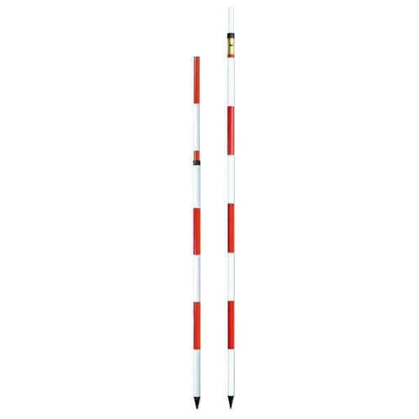 収納ポール アルミ製 伸縮式2m2段継 HSPL-22 収納サイズ約117cm3m2段継 HSPL-32 収納サイズ約167cm
