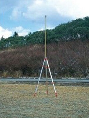 MGサテライトポール 2mセット GPS-P021mポール 2本 先端アダプター アタッチメント ポール用ケースGNSS測量用【Myzox】【マイゾックス】【送料無料】 2