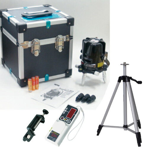 Rakuten - レーザー墨出器 P-410EX パッケージセット受光器 ロッドクランプ エレベータ三脚付可視光半導体レーザー P-410EXSET【myzox】【マイゾックス】【送料無料】