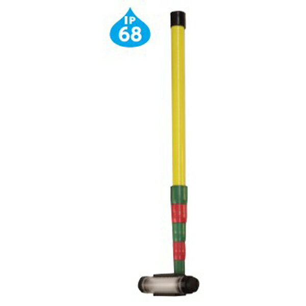 パワーライト 2m6段 G10-2点検ライト 暖色LED 100ルーメン収納ケース付属【Myzox】【マイゾックス】【宣真工業】【センシン】【送料無料】