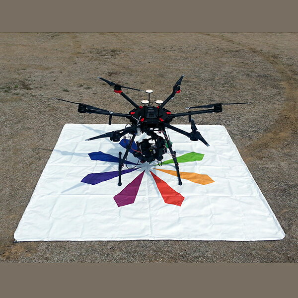 UAVポータルシートスモール 900×900mmラージ 1,900×1,900mmエクストララージ 3,000×3,000mmドローン離着陸用仮設ヘリポート