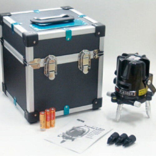 レーザー墨出器 P-410EX 本体セット収納ケース 乾電池付可視光半導体レーザー