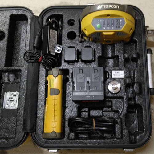 【中古品】【TOPCON】【トプコン】2周波GNSS受信機 Hiper V（GGD） FC-250（RTK移動局観測）1級GNSS測量機【送料無料】