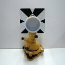 【中古品】【超美品】【TOPCON】トプコン 一素子 チルト1プリズムユニット5/8inch 2.5インチ汎用プリズム着脱式整準台セット ソフトケース【送料無料...