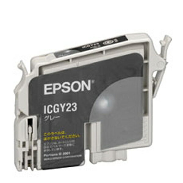 【新古品】【未使用品】【未開封】EPSON　インクカートリッジ (グレー)ICGY23C【2009.03】【返品不可】