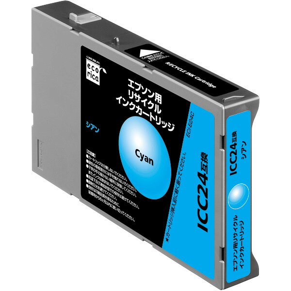 ・サイズ：170×110×28mm ・質量：229g ・対応メーカー：エプソン ・適合機種：PX-60CFGT、PX-60CF、PX-60CFW、PX-60CPSC、PX-60WSET、PX-62SCAD、PX-70CFES、PX-70CFGT、PX-70CFP、PX-70CFW、PX-70SCI、PX-70SCW、PX-70WSET、PX-70ZEH、PX-90CFP2C、PX-6000、PX-6000S、PX-6200S、PX-7000、PX-9000人と地球に優しいエコリカ商品♪ 未使用品ですが、長期保管在庫の為品質劣化の場合があります。 箱に汚れあり、アウトレット商品にご理解いただけるお客様のみご購入お願い致します。